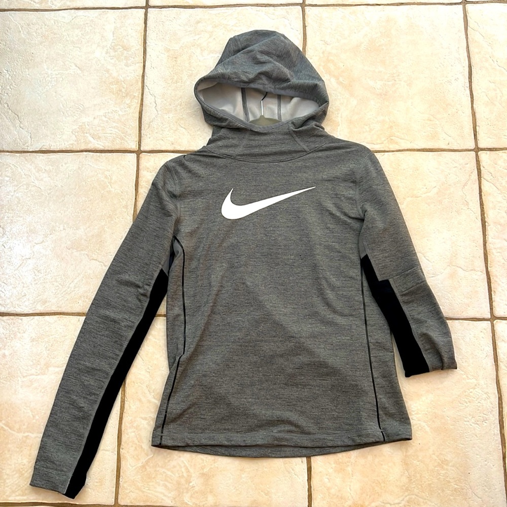 Kids nike pro hyper warm pullover